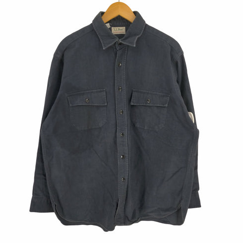 エルエルビーン L.L.Bean 90S USA製 CHAMOIS CLOTH SHIRT メンズ 16 2/1
