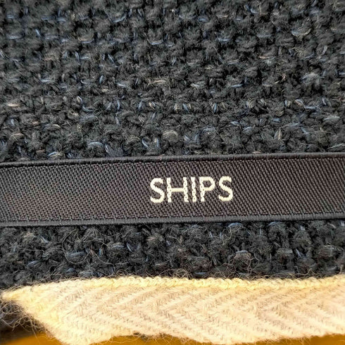 シップス SHIPS ビッグゲージ鹿の子ピケジャージジャケット メンズ import:L