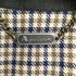 アクアスキュータム AQUASCUTUM 裏地千鳥格子 比翼スウェードコート メンズ import:M