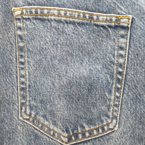 ザラ ZARA ハイウェスト2タックワイドデニムパンツ レディース JPN:36