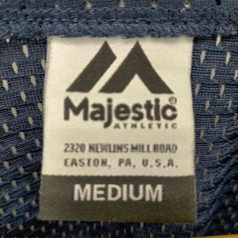 マジェスティック MAJESTIC チームロゴ メッシュベースボールシャツ メンズ JPN:M