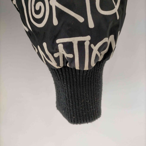 ステューシー Stussy コーデュロイ切替総ロゴダウンフーディ メンズ JPN:M