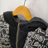 ステューシー Stussy コーデュロイ切替総ロゴダウンフーディ メンズ JPN:M
