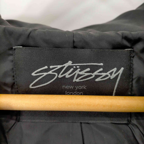 ステューシー Stussy コーデュロイ切替総ロゴダウンフーディ メンズ JPN:M