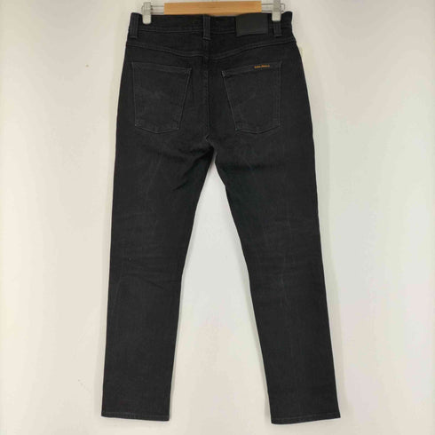 ヌーディージーンズ Nudie Jeans スキニーブラックデニムパンツ メンズ 30/32