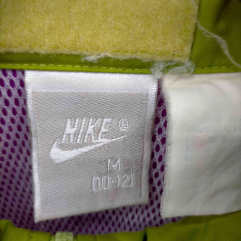 ナイキ NIKE 00S スウォッシュロゴ刺繍 マルチカラー ナイロンジャケット メンズ JPN:M