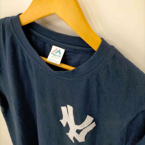 マジェスティック MAJESTIC チームロゴワッペン S/S Tシャツ メンズ JPN:M