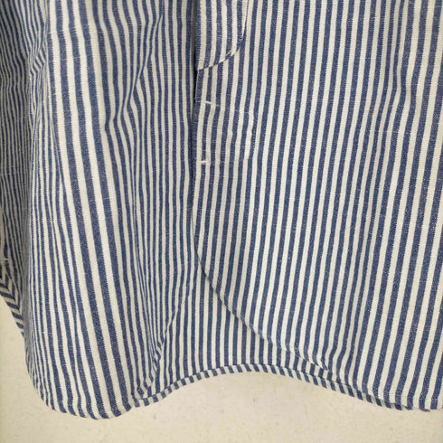 マイヨ maillot サンセットストライプラウンドワークシャツ メンズ JPN:1