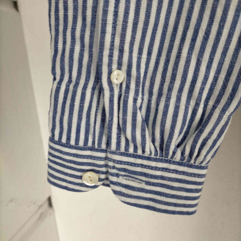 マイヨ maillot サンセットストライプラウンドワークシャツ メンズ JPN:1