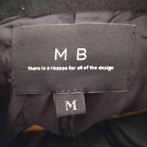 エムビー MB B 比翼チェスターコート メンズ JPN:M