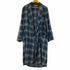 シアーズ Sears 70s MADE IN USA チェックレーヨンガウンコート レディース import:M