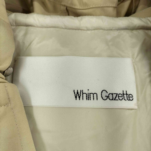 ウィムガゼット Whim Gazette オーバーサイズ フーデッド マウンテンパーカー レディース FREE