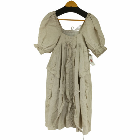 JOSLIN Annika Ruffled Linen Mini Dress レディース FREE