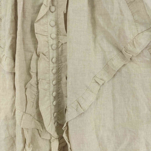 JOSLIN Annika Ruffled Linen Mini Dress レディース FREE
