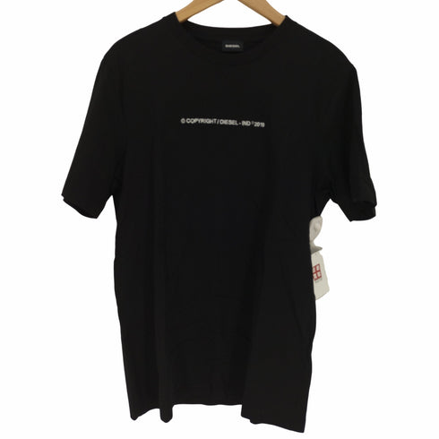 ディーゼル DIESEL 19SS COPYRIGHT DIESEL IND 2019 S/S TEE コピーライトエンブロイダリー Tシャツ メンズ import:M