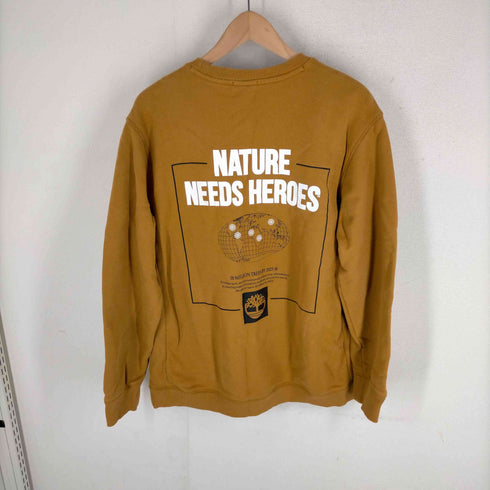 ティンバーランド Timberland プリントクルーネックスウェット メンズ JPN:L