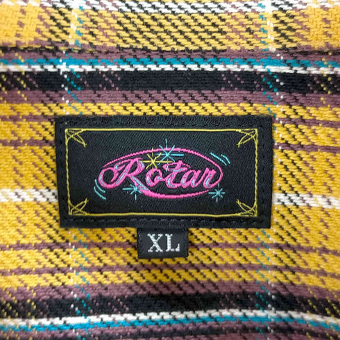 ローター ROTAR Heavy check Work Shirt シャツ メンズ JPN:XL