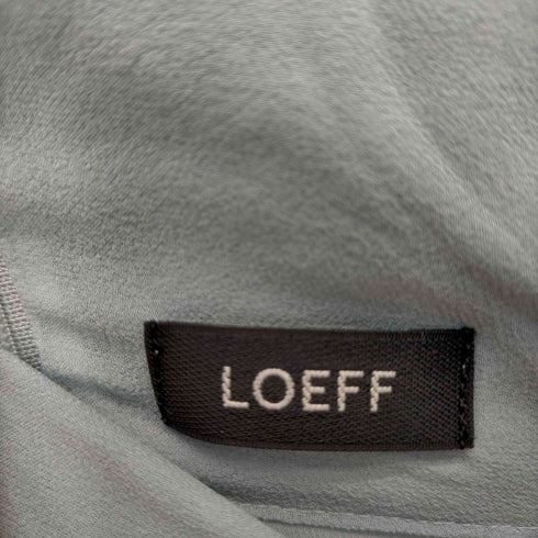 ロエフ LOEFF シフォン ボウタイブラウス レディース FREE