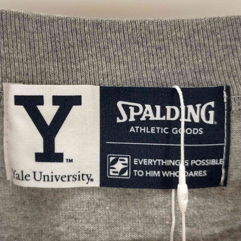 スポルディング SPALDING A.G SPALDING YALE X ヘビーウェイトTシャツ メンズ US:40