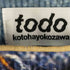 トゥードゥー コトハヨコザワ todo kotohayokozawa グラフィックプリントプリーツトップス レディース
