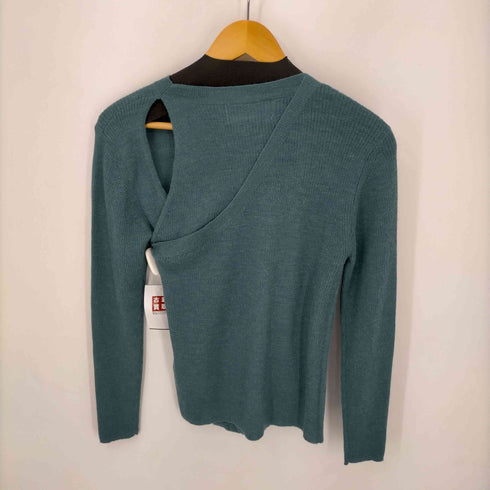 ジェーンスミス JANE SMITH LAYERED CREW NECK KNIT レディース ONE SIZE
