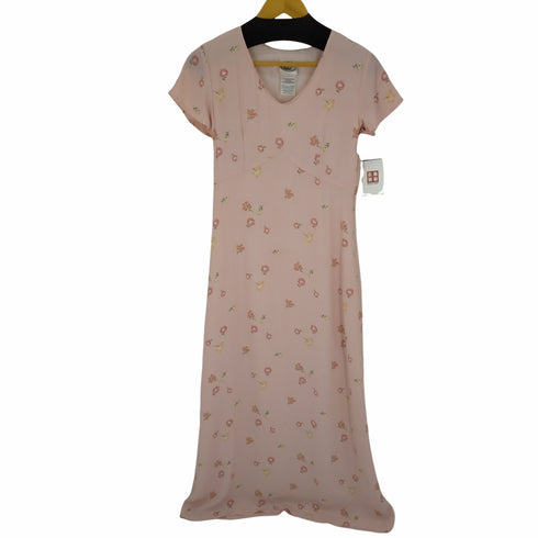 ローラアシュレイ LAURA ASHLEY S/S花柄プリントマキシワンピース レディース 34