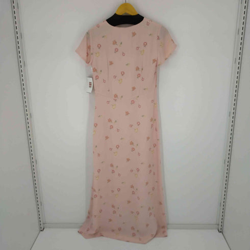 ローラアシュレイ LAURA ASHLEY S/S花柄プリントマキシワンピース レディース 34