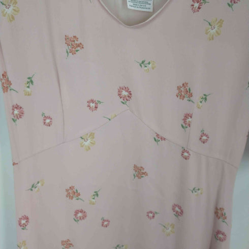ローラアシュレイ LAURA ASHLEY S/S花柄プリントマキシワンピース レディース 34