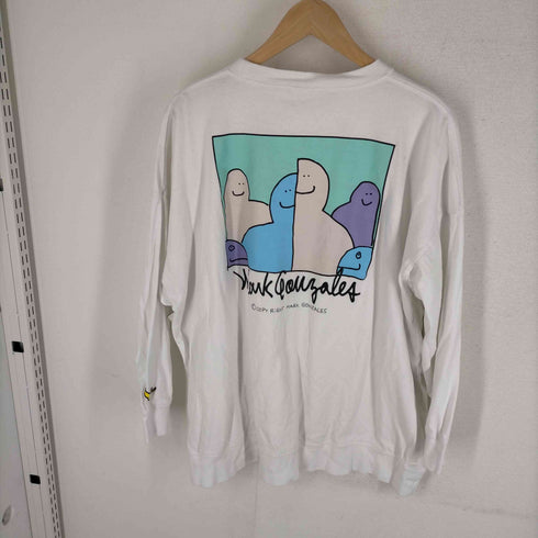 マークゴンザレス Mark Gonzales グラフィックプリントクルーネックカットソー メンズ