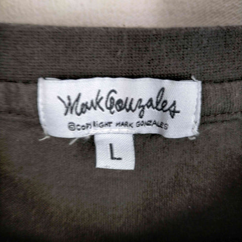 マークゴンザレス Mark Gonzales ロゴプリントクルーネックTシャツ メンズ JPN:L