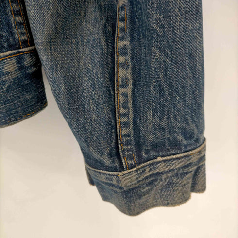 リーバイス Levis 60S~70S 70505 BIGE 3rd 4th移行期 不均等V デニムトラッカージャケット メンズ