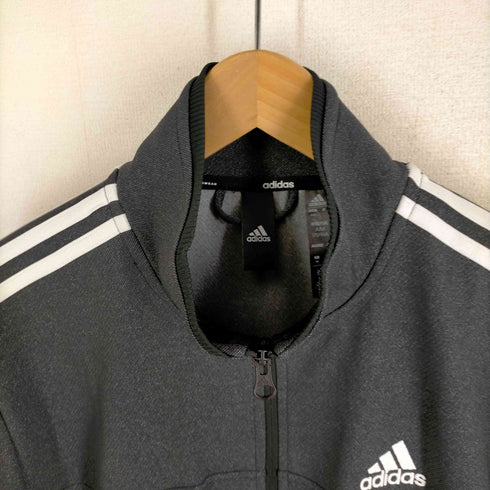 アディダス adidas 24/7 レギュラーフィット AEROREADY デニム トラックトップ トラックジャケット メンズ JPN:L