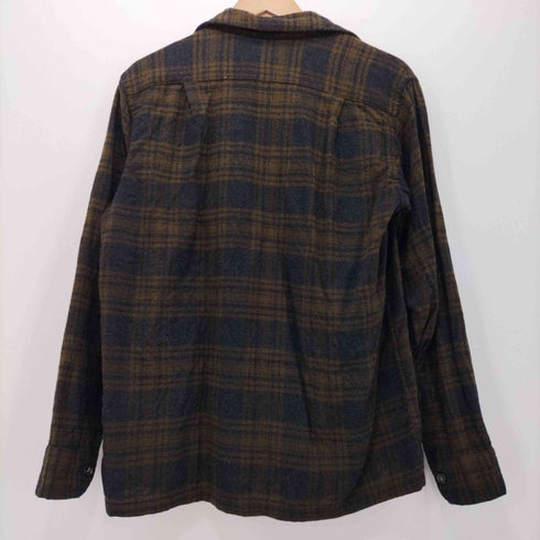 ペンドルトン PENDLETON 50s ボックスシルエット ウールオープンカラーチェックシャツ メンズ import:XL