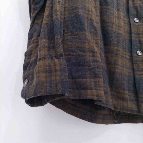 ペンドルトン PENDLETON 50s ボックスシルエット ウールオープンカラーチェックシャツ メンズ import:XL