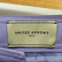 ユナイテッドアローズ UNITED ARROWS センタープレスカラースラックス レディース 38