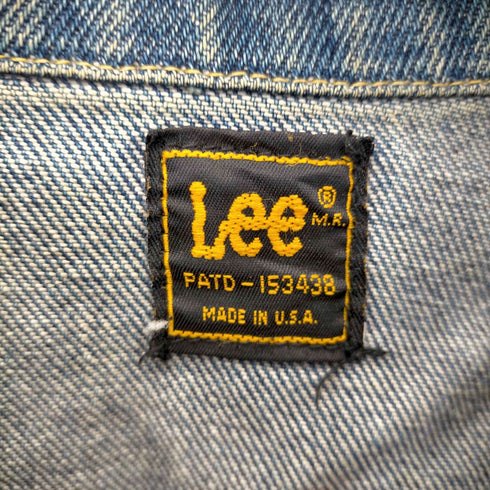 リー Lee 80S USA製 101-J デニムジャケット メンズ