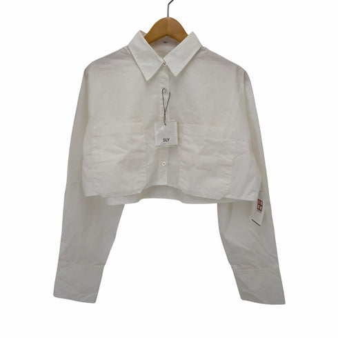 スライ SLY CROP SH WITH TIE レディース FREE