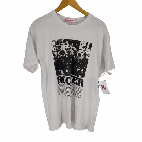 リチャードソン RICHARDSON 20AW FIST FUCKER ROCKER T-SHIRT モノクロフォト Tシャツ メンズ import:M