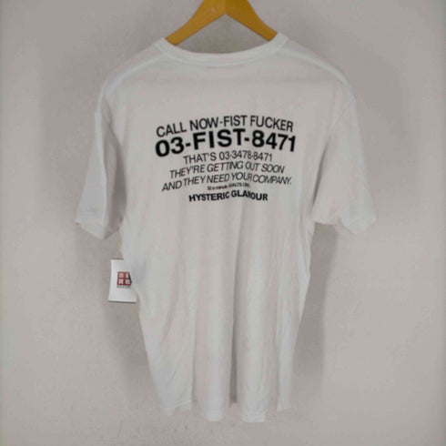 リチャードソン RICHARDSON 20AW FIST FUCKER ROCKER T-SHIRT モノクロフォト Tシャツ メンズ import:M