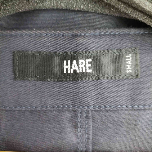 ハレ HARE ノーカラーシャツカバーオールジャケット メンズ JPN:S