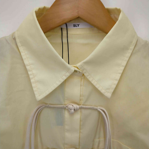 スライ SLY CHINA DETAIL WOVEN トップス レディース FREE