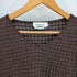 マックスマーラ MAX MARA MADE IN ITALY 銀タグ VネックポップコーンTシャツ レディース JPN:S