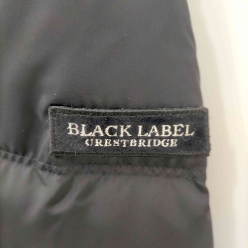 ブラックレーベルクレストブリッジ BLACK LABEL CRESTBRIDGE チェック切替 フーデッドダウンジャケット メンズ JPN:L