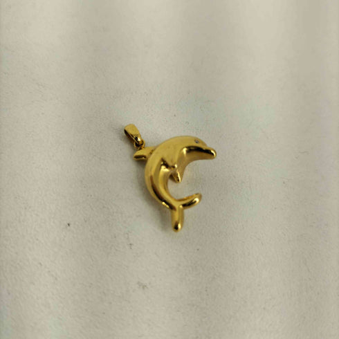 18K イルカペンダントトップ メンズ