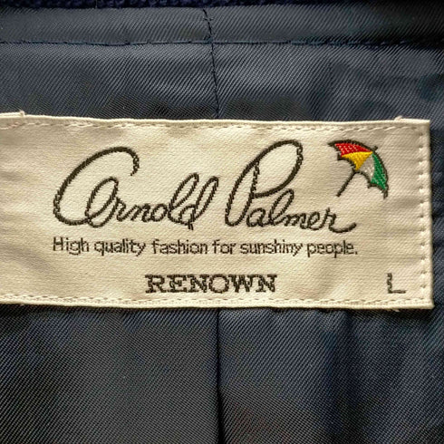 アーノルドパーマー Arnold Palmer RENOWN ウール ジップアップ ブルゾンジャケット メンズ import:L