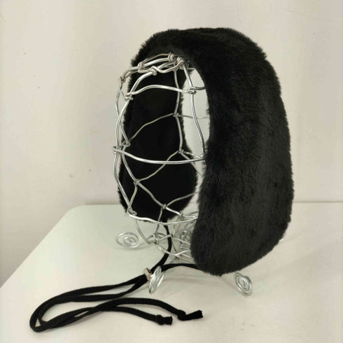 メルトザレディ Melt the lady logo earmuffs イヤーマフ レディース