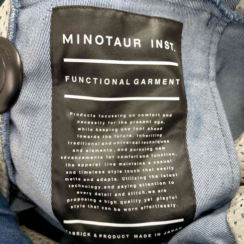 ミノトール インスト MINOTAUR INST. FUNCTIONAL GARMENT イージーデニムパンツ メンズ JPN:S