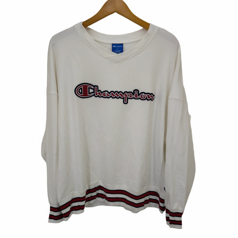 チャンピオン Champion クルーネックスウェットシャツ レディース JPN:L