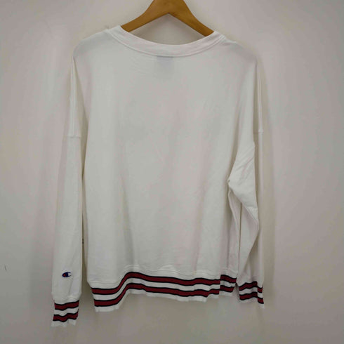 チャンピオン Champion クルーネックスウェットシャツ レディース JPN:L