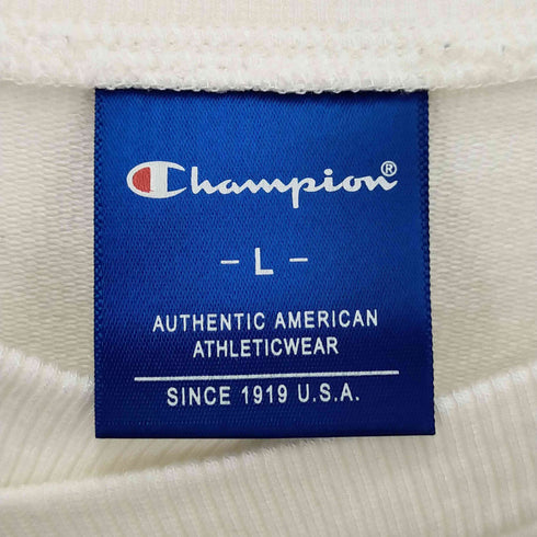 チャンピオン Champion クルーネックスウェットシャツ レディース JPN:L